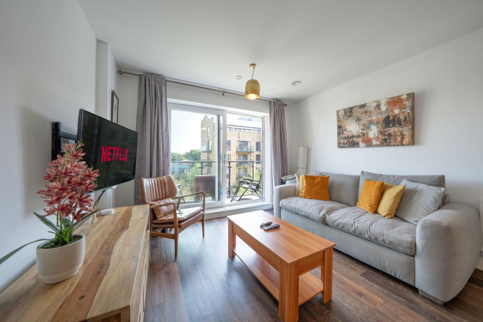 Living room at Grover Elite