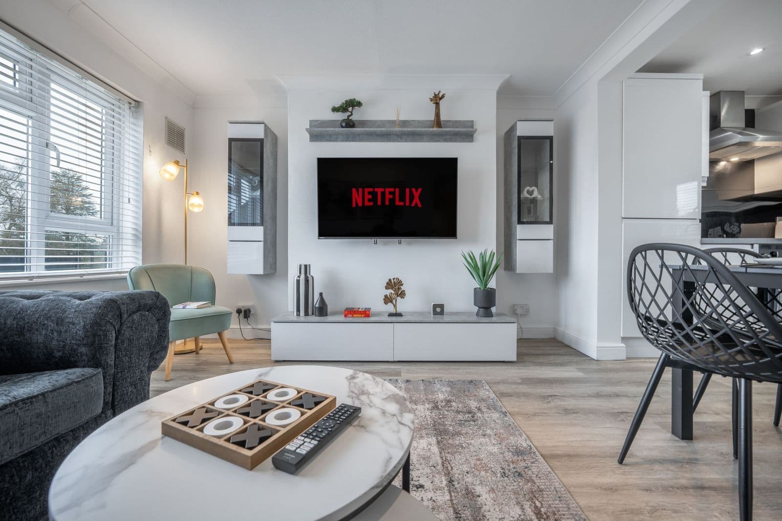 Living room at School Row Elite