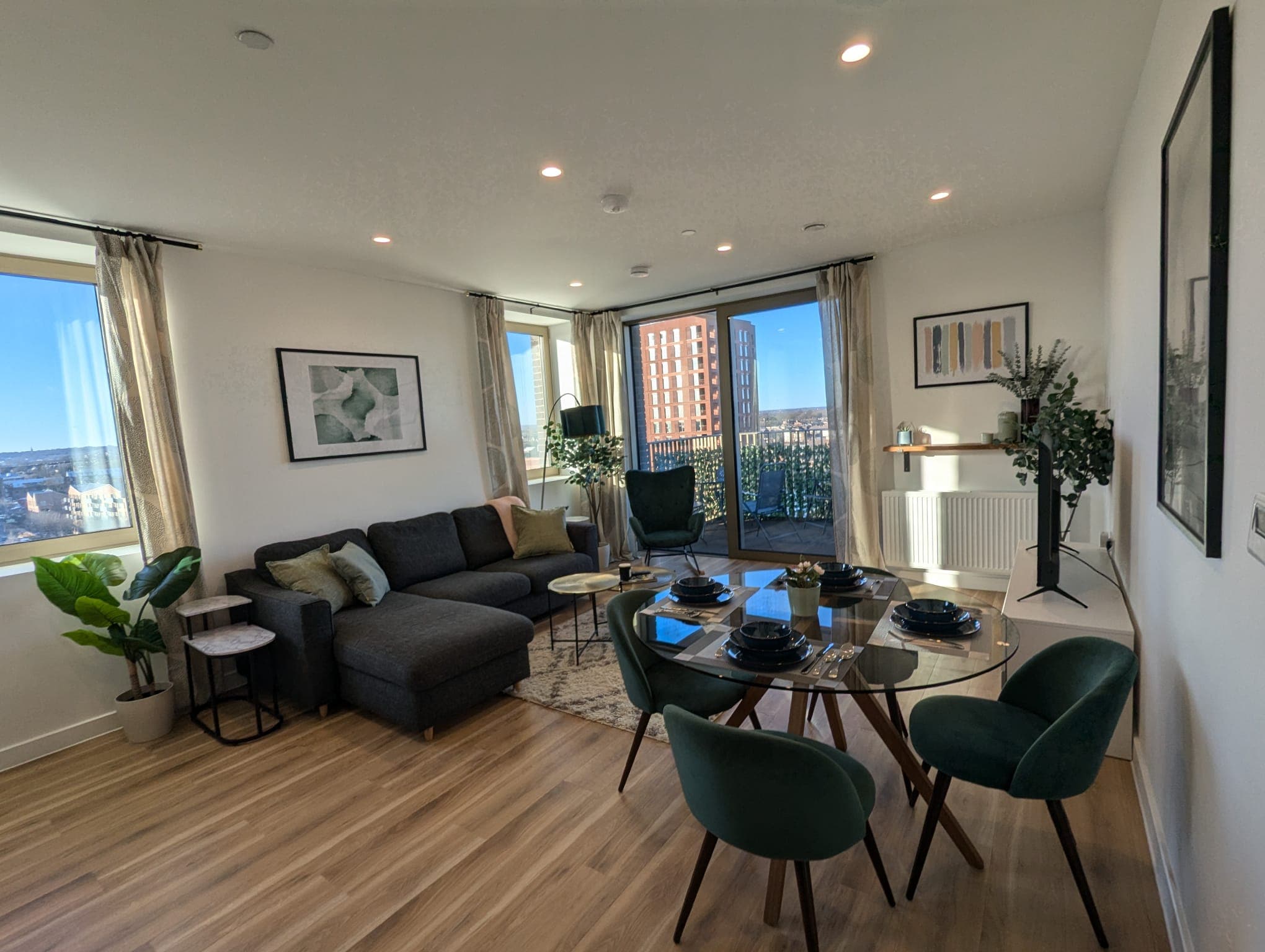 Living room at Hale Elite