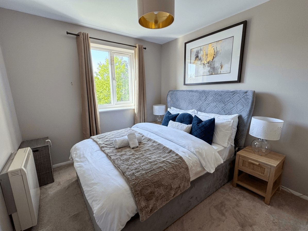 Main bedroom at Stylish Zone 3