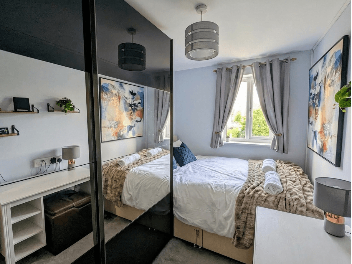 Second bedroom at Stylish Zone 3